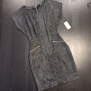 NWT S Forever 21 Mod Style Zipper Mini dress